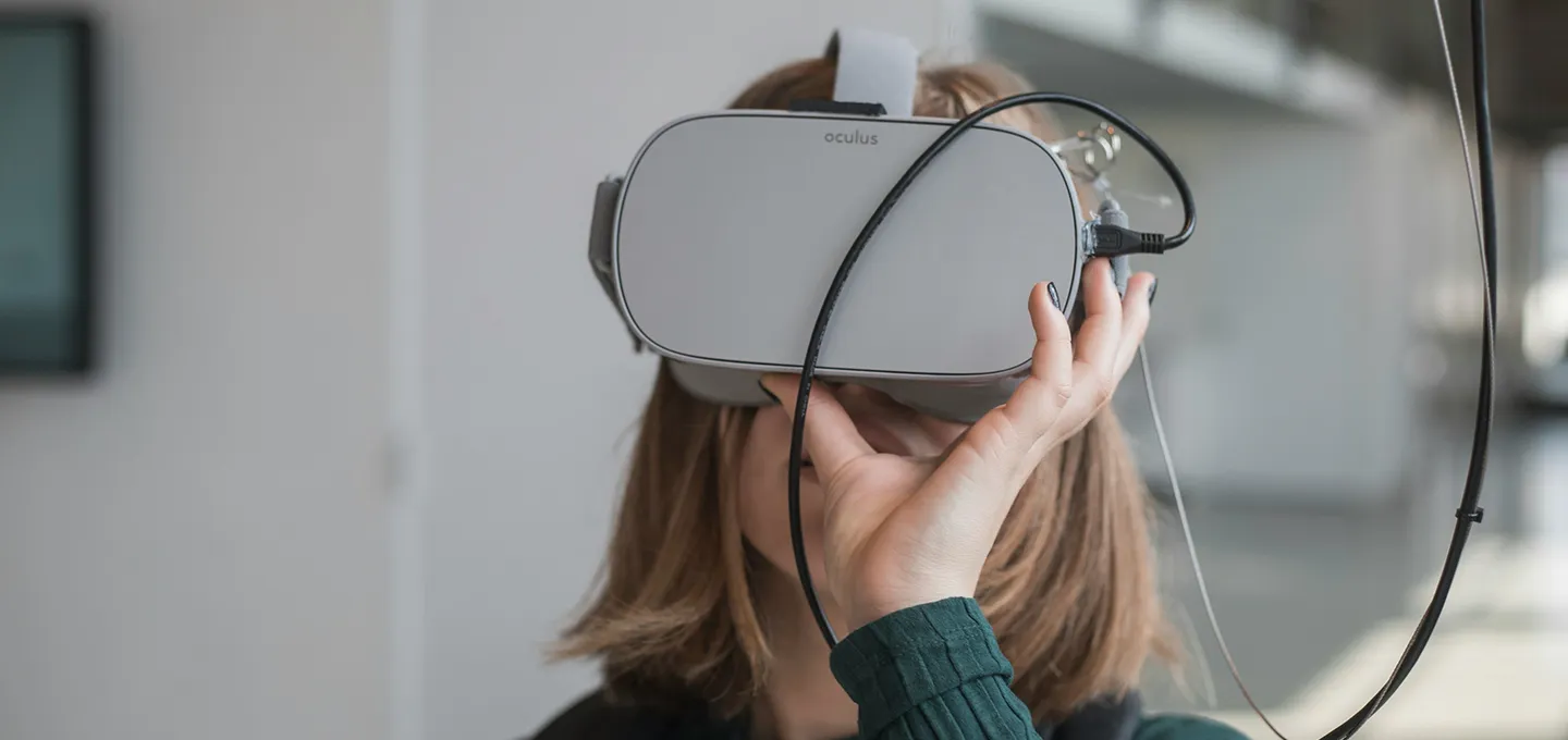 Immersive AR & VR design services creating interactive virtual worlds