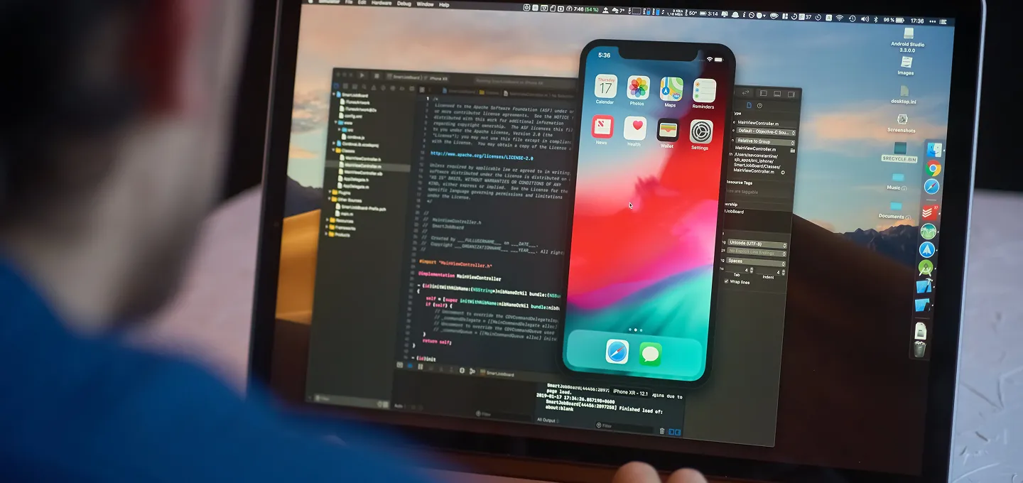 Custom mobile and desktop app development services designed for performance and usability